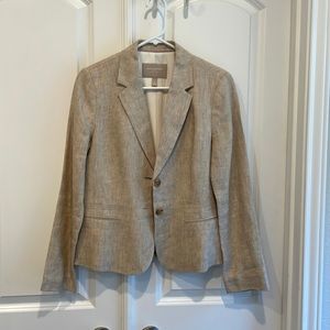 Women’s Banana Republic Blazer/Jacket. 100 percent linen. Size 8p.
